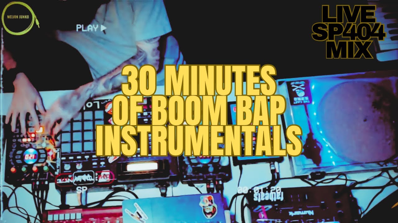 30 Minute Boom Bap Instrumental Mix (MPC + SP Beats)