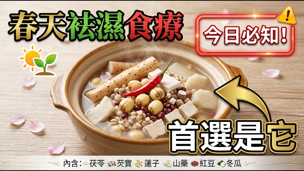 🌸 春天祛濕倒數10大必吃推介！😱 第1名竟是「它」？㊙️ 拯救春困疲勞😵 & 長輩骨痛🦵的秘密食療！🍲 | 試食進行中 | 美麗新香講 | CC中文字幕 | TVBean