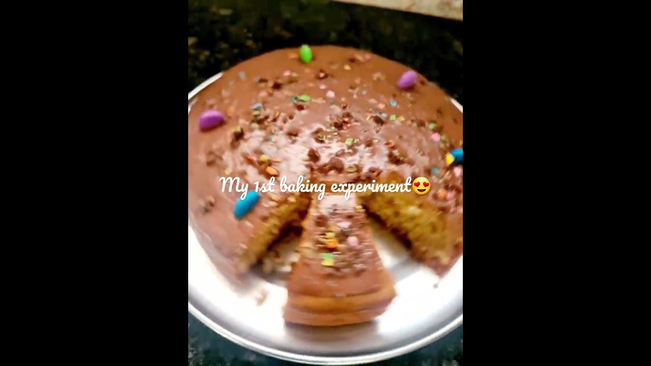 Egg Less Venila Cake🎂 🥮 😍 #bakingexperiment #venilacake #homemade #lovebaking