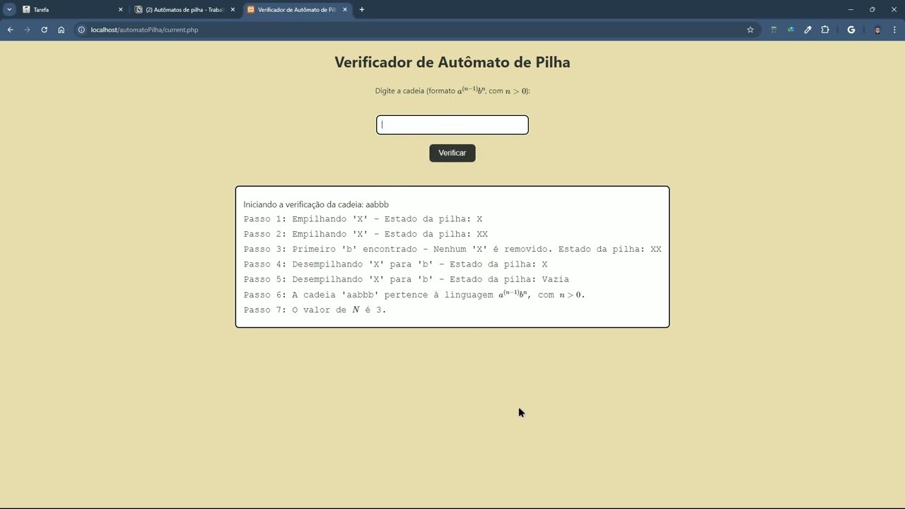 Apresentação Autômato de Pilha - Teoria da Computaria