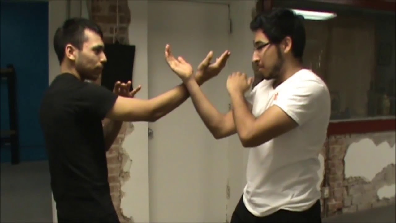 Cross bridged Gang Sau drill - Wing Chun Basics