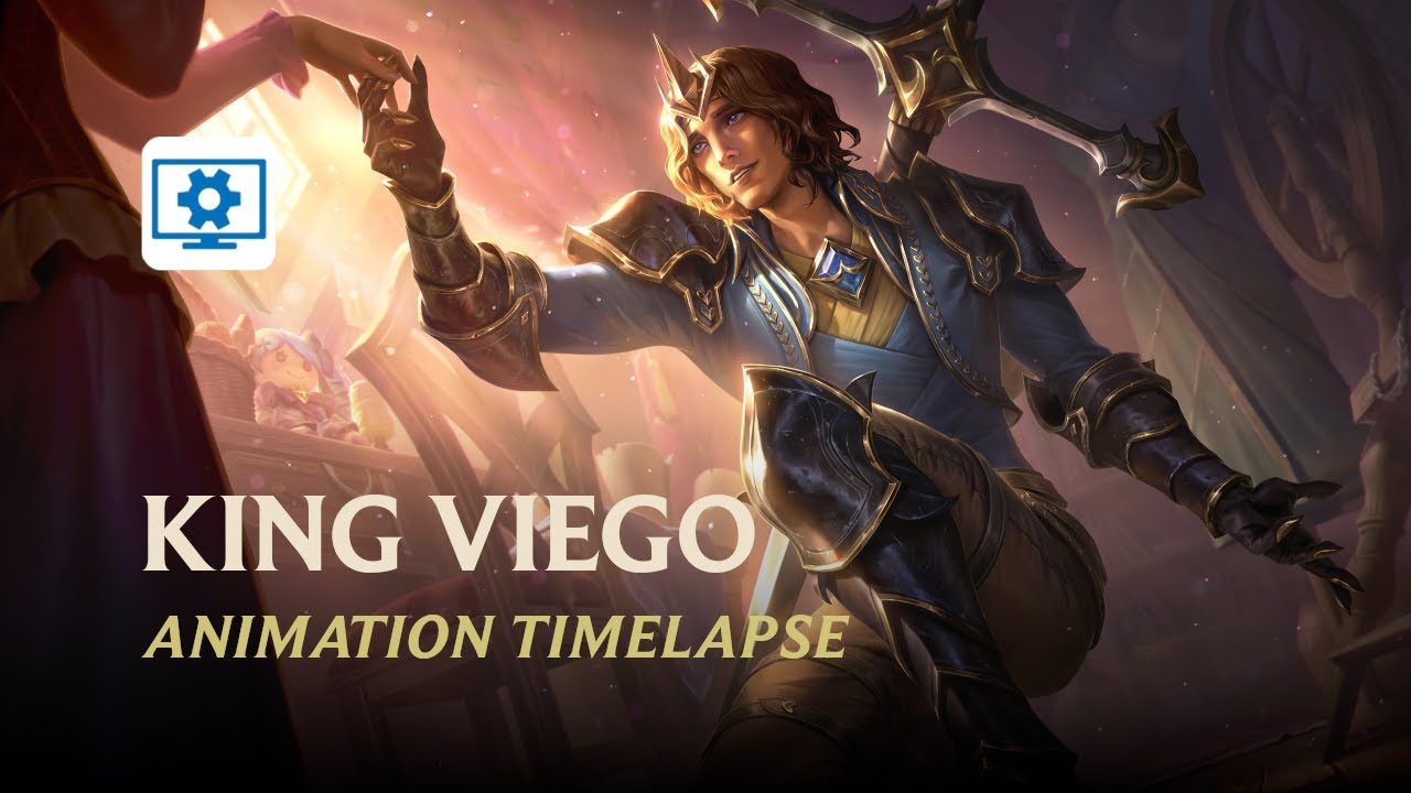 Viego, The King of Camavor | ANIMATION TIMELAPSE