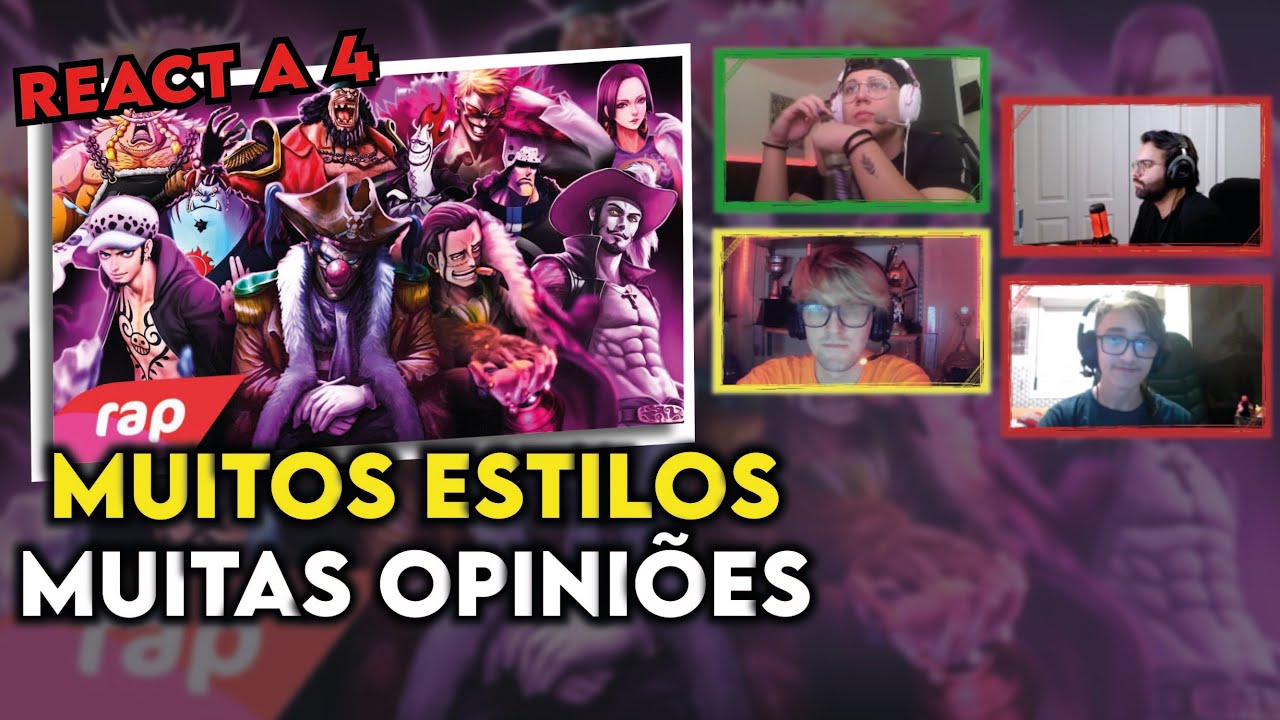 REACT A 4 🏴‍☠️ Shichibukai Trap (One Piece) | LORDES DO MAR |