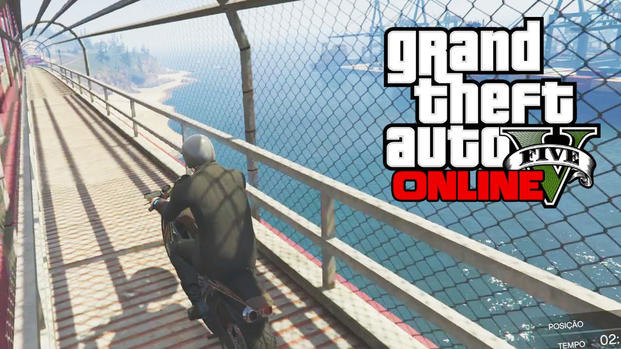 GTA V ONLINE - Funky's Corrida pelas Pontes