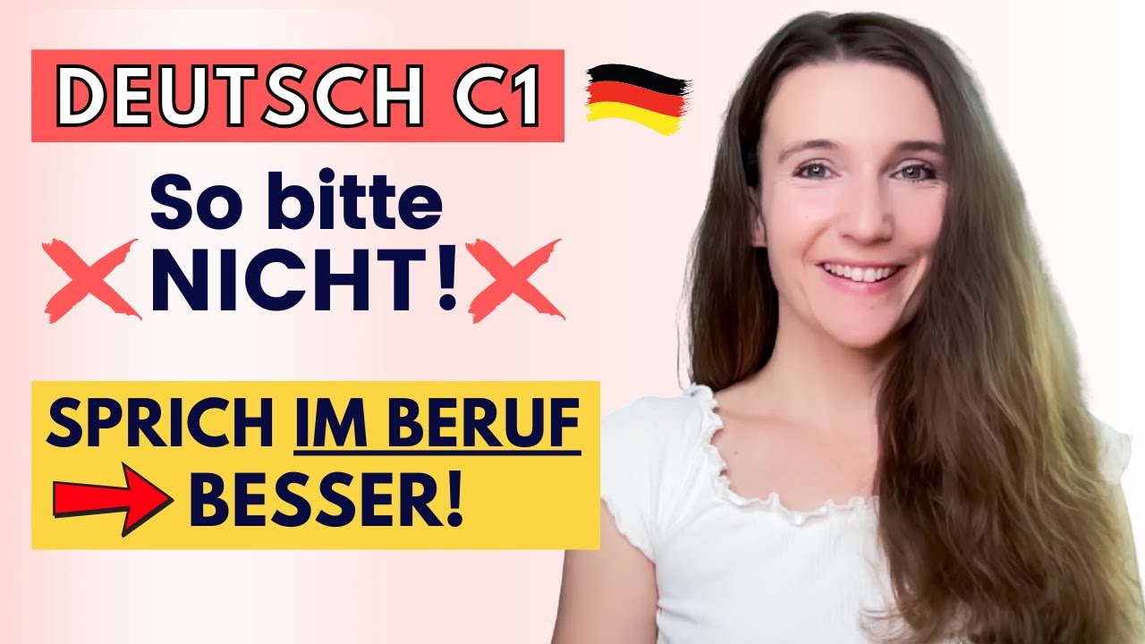 Deutsch C1: Im Beruf sicher und akzentfrei sprechen | Aussprache verbessern