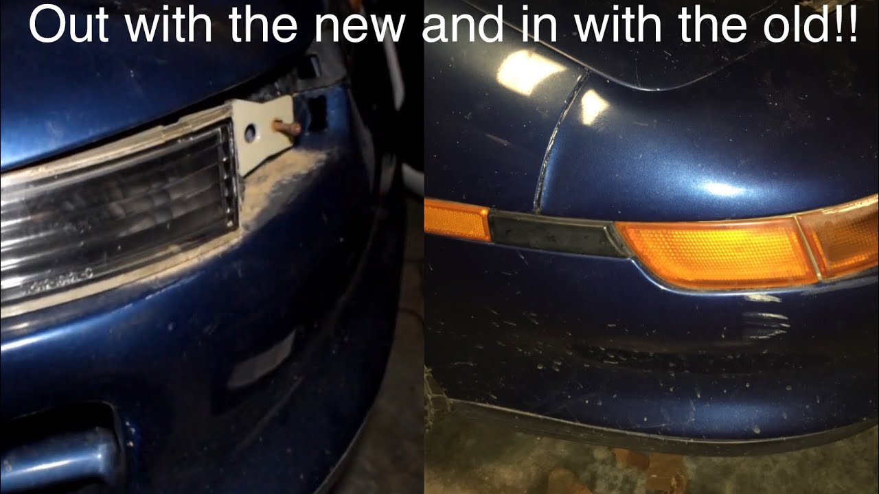Replacing front turn signals and side markers on my 1991 Toyota MR2 | Project Toyota MR2