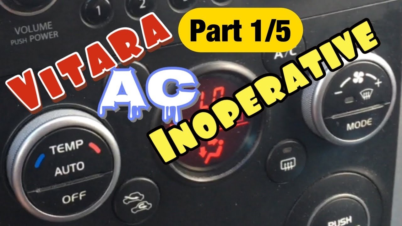 Grand Vitara AC Not Cooling P1/5