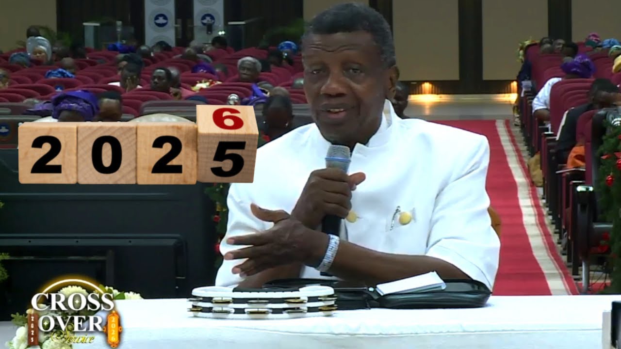 Pastor E.A Adeboye Sermon @RCCG 2025 CROSSOVER SERVICE