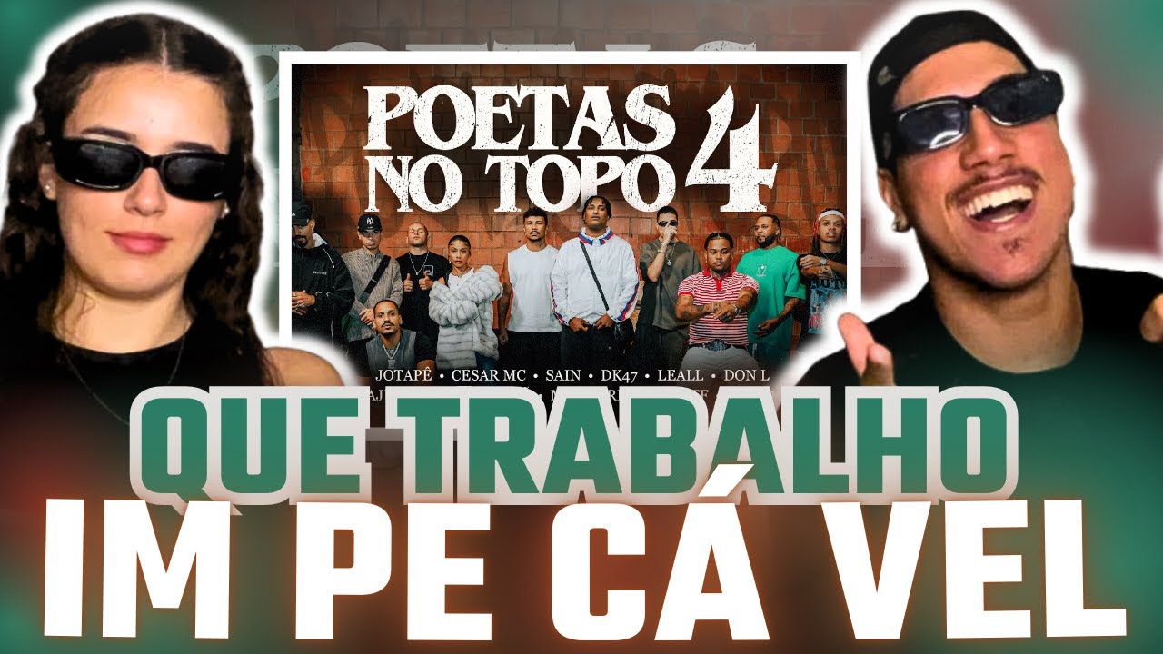 Poetas no Topo 4 | GUZERA REACT 🔥