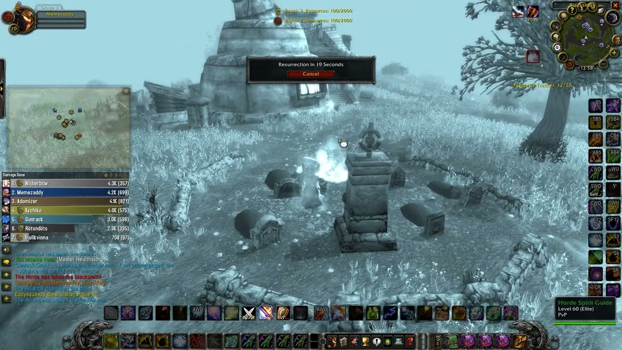 So I tried a few games with executioner /// WoW TBC 2H Enhancement Shaman PVP