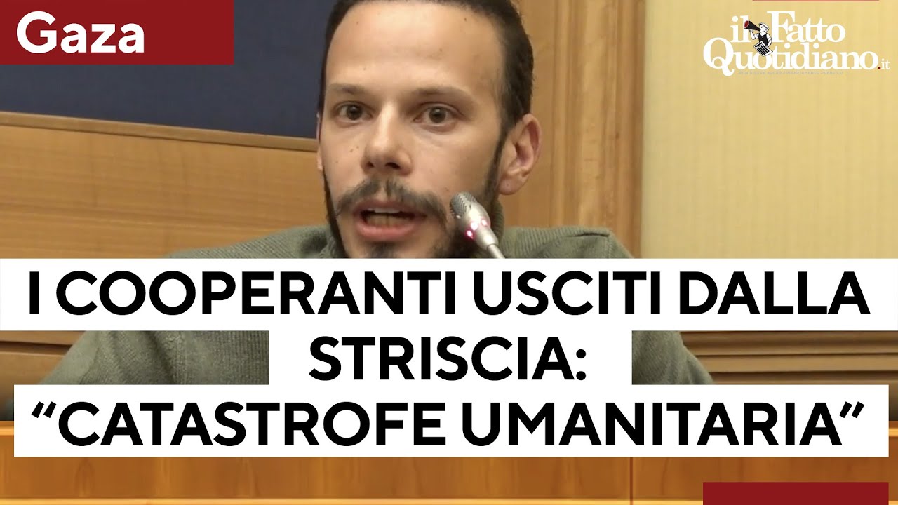 I cooperanti usciti da Gaza: “Catastrofe umanitaria. Mancano acqua e medicine, rischi sanitari”