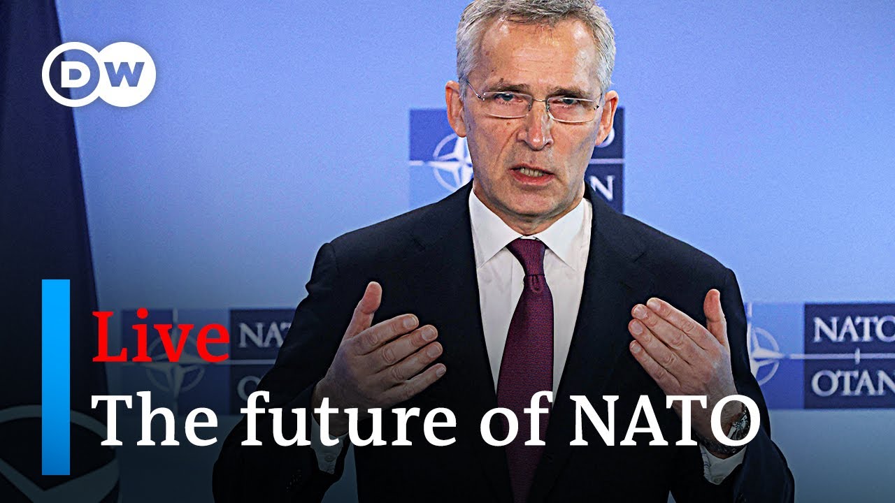 Watch live: &lsquo;Securing our shared future&rsquo; - NATO's Stoltenberg remarks and press conference | DW News