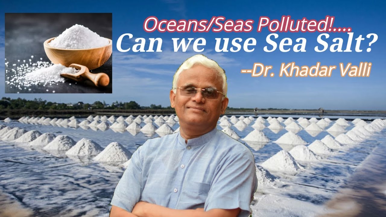 Can we use sea salt while seas/oceans getting polluted? In person interview with Dr Khadar