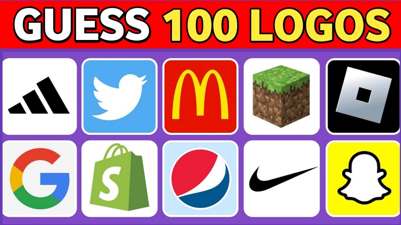 Can You Guess The Logos in 3 Second Quiz🔥🔇 | 100 Famous Logos | Logo Quiz 2025