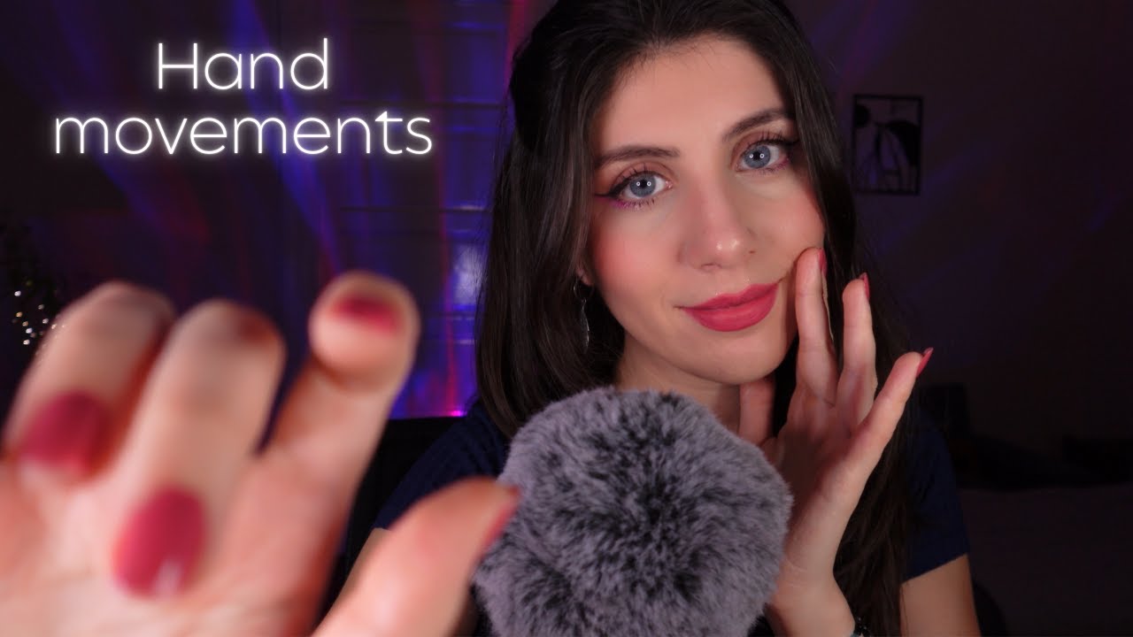 ASMR • Hypnotizing Hand Movements & Clicky mouth sounds