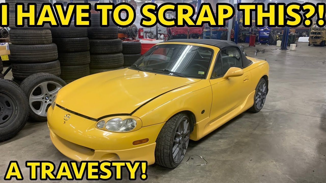 WHAT A SHAME! 02 Mazda Miata Special Edition With A Problem Even I Can't Fix