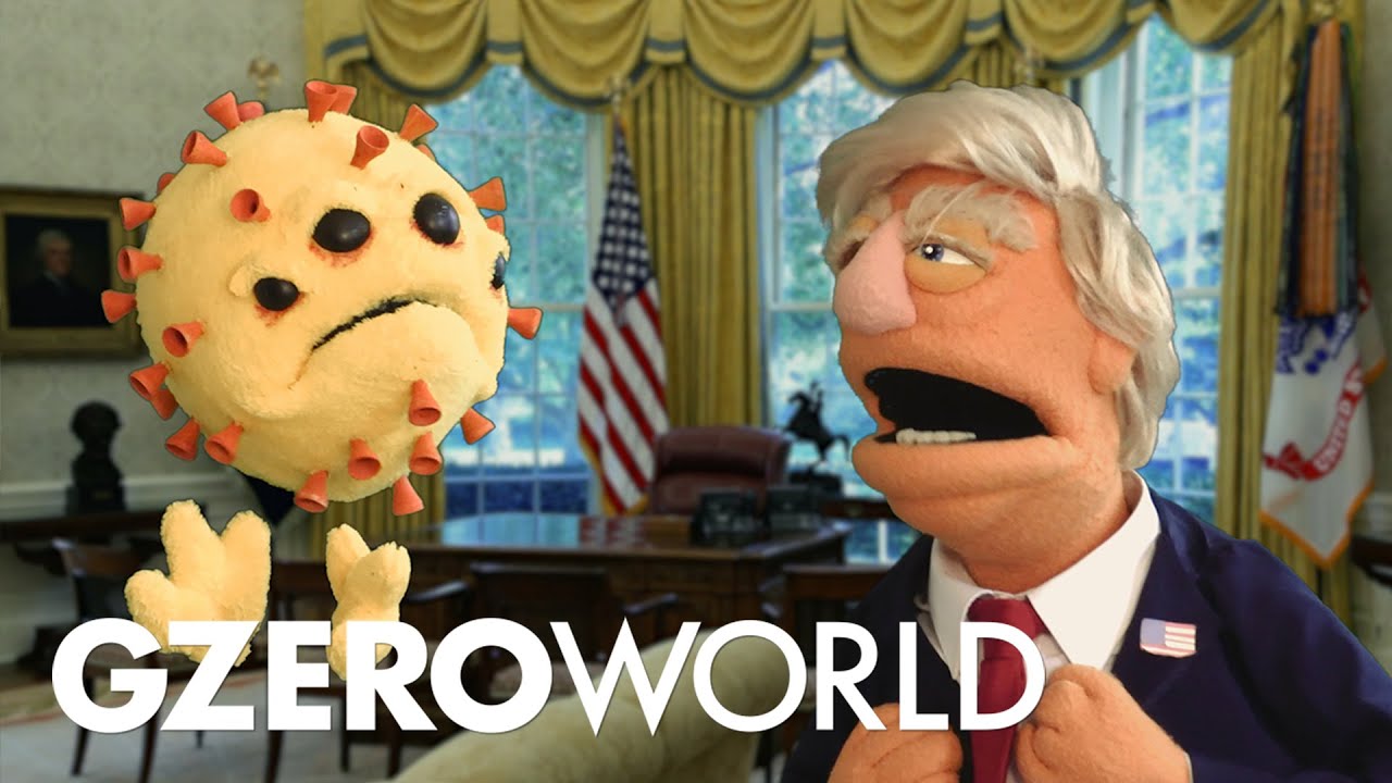 Viral Road Trip Song | Trump & COVID Travel the US | PUPPET REGIME | GZERO Media
