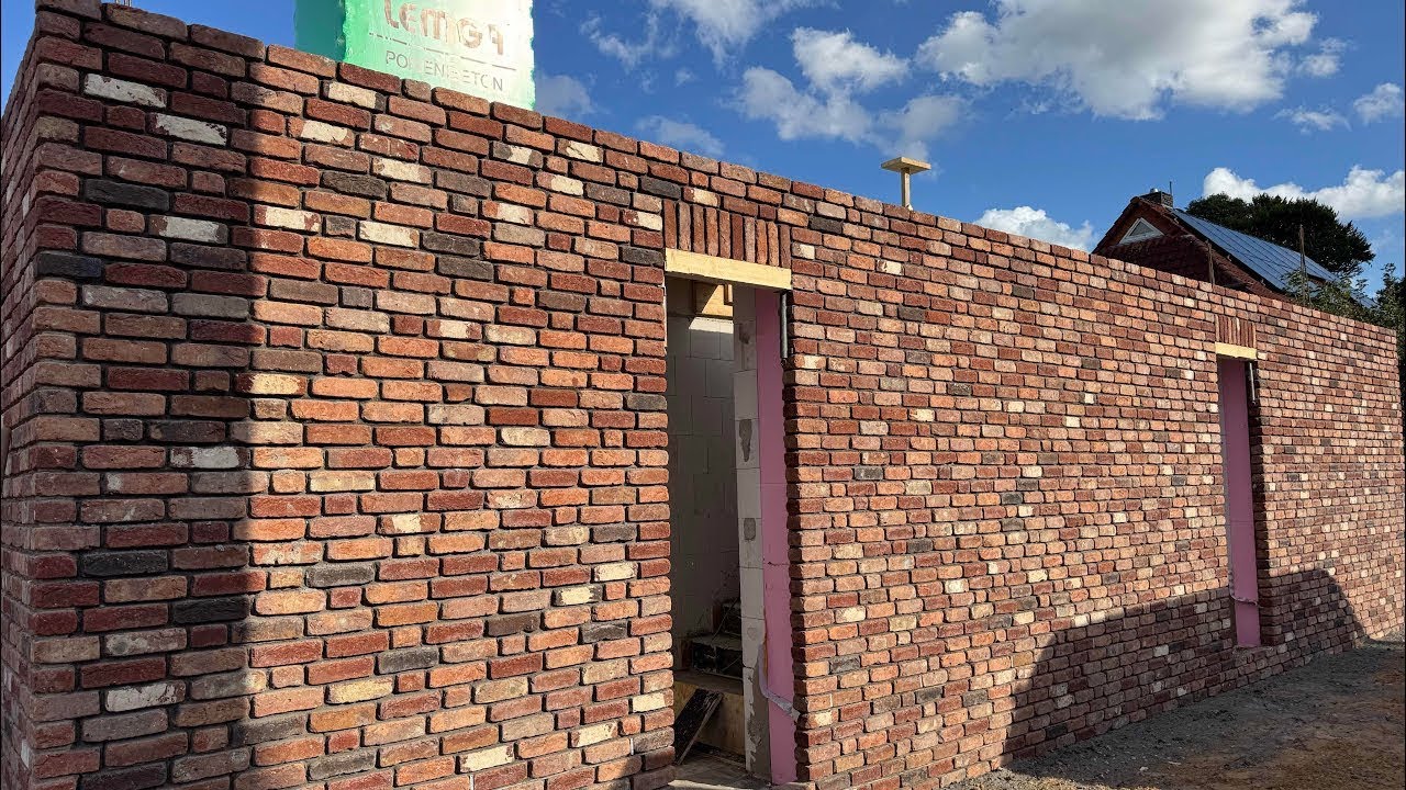 Haus bauen | Klinker mauern | #viral 