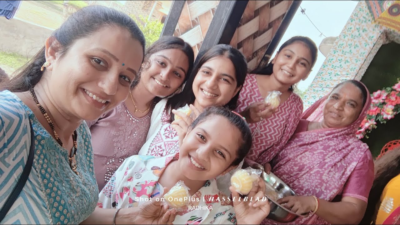 ||18August2024|| નીરુનો શ્રીમંત સંસ્કાર #youtube #vlog #familyfun #viral