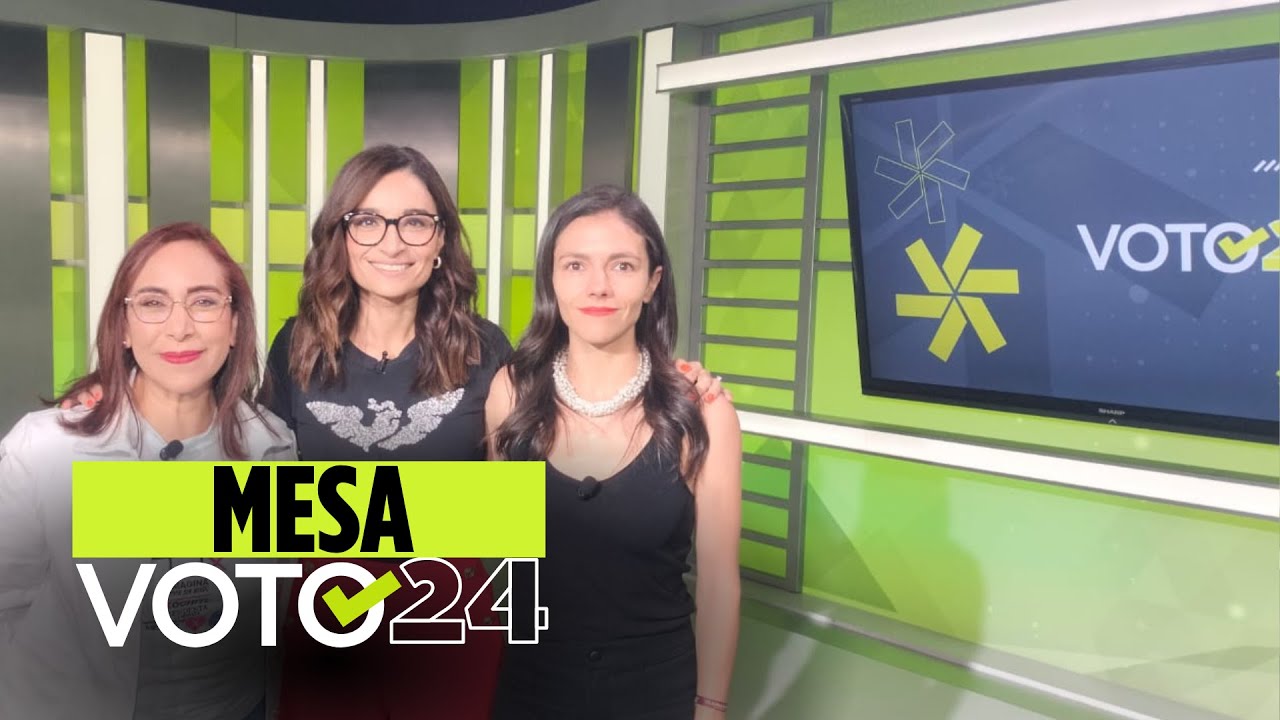 Debaten representantes de candidatos presidenciales | Mesa Voto24
