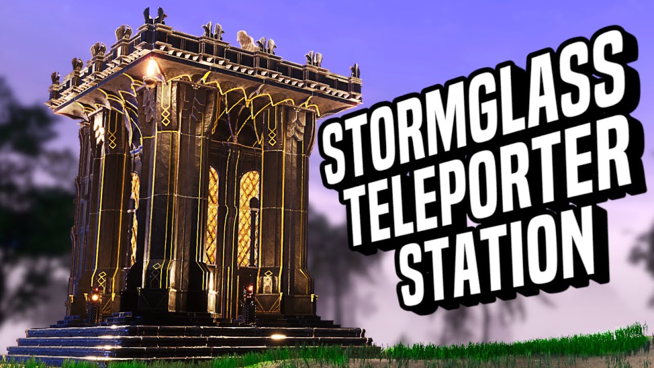 Conan Exiles: Stormglass Teleporter - Build Guide (No Mods)