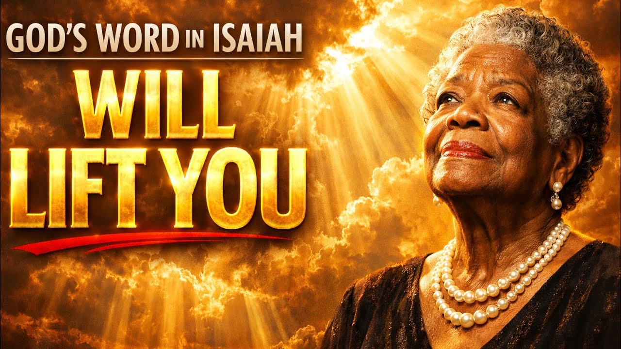 God’s Word in Isaiah Will Lift You | MAYA ANGELOU | Motivational Speech