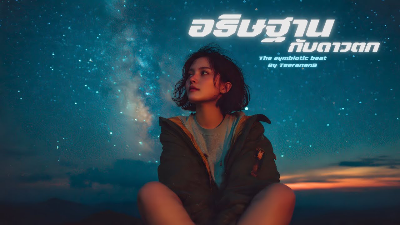 อธิษฐานกับดาวตก -- Lyrics @TeerananB [Official Audio] MV-Ai Visualizer