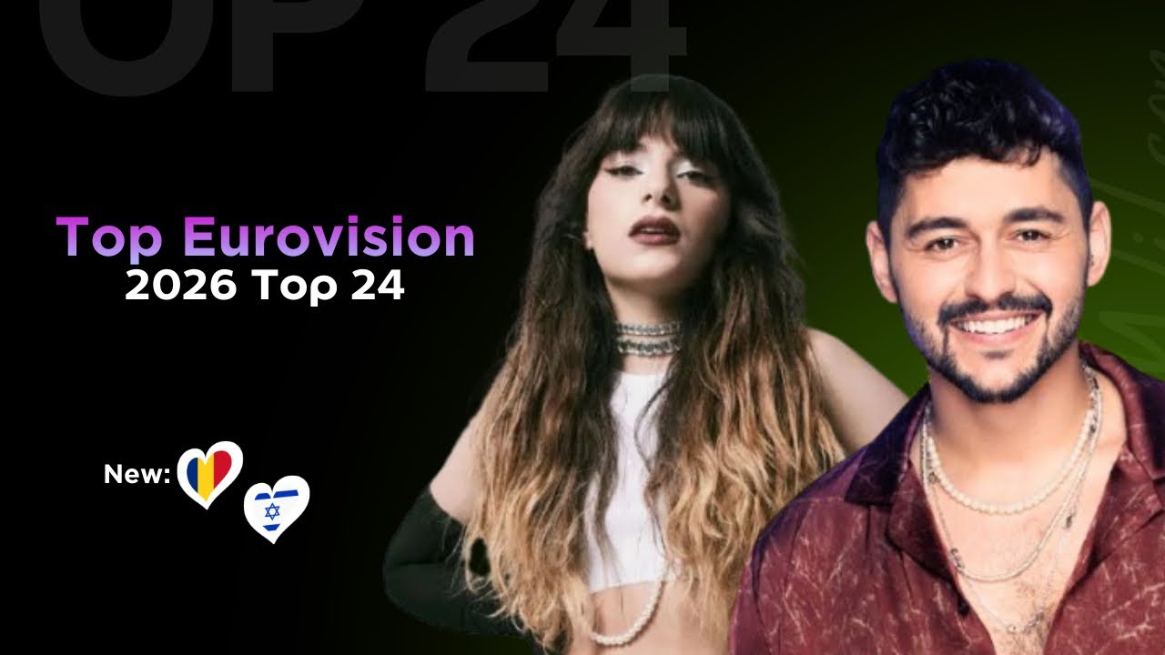 MY ESC TOP 2026 TOP 24 NEW: 🇷🇴🇮🇱