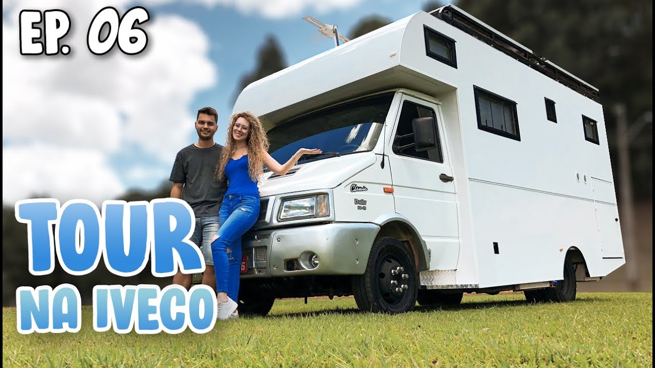 TOUR NO MOTORHOME IVECO DAILY CHASSI MAIS LINDO DO BRASIL!