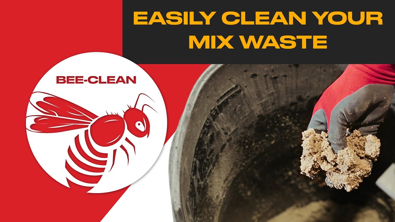 New Way to Dispose of Dirty Mix Water Waste | Portamix BEE-CLEAN