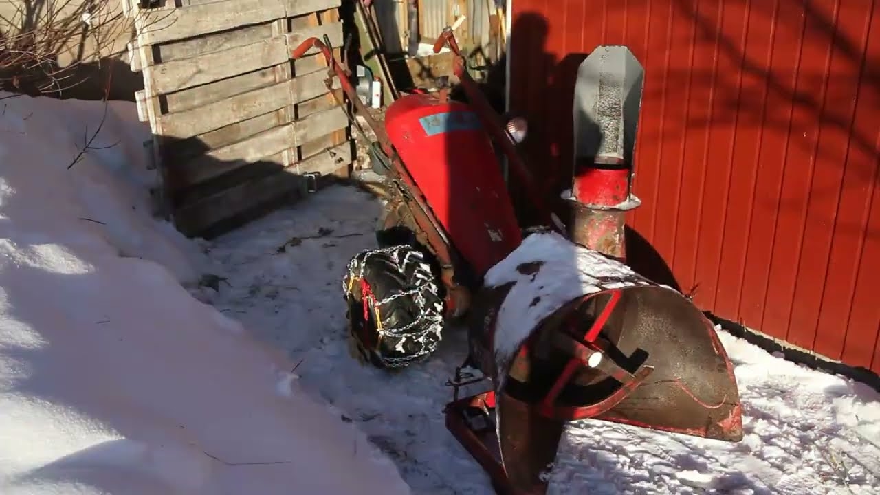 Belos/Gravely rotary snowblower 2013 01 20
