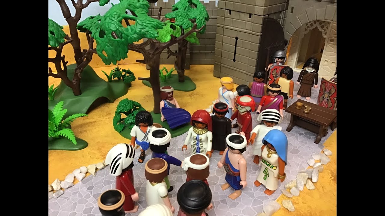 Kindern mit Playmobil die Bibel erklärt - Bartimäus