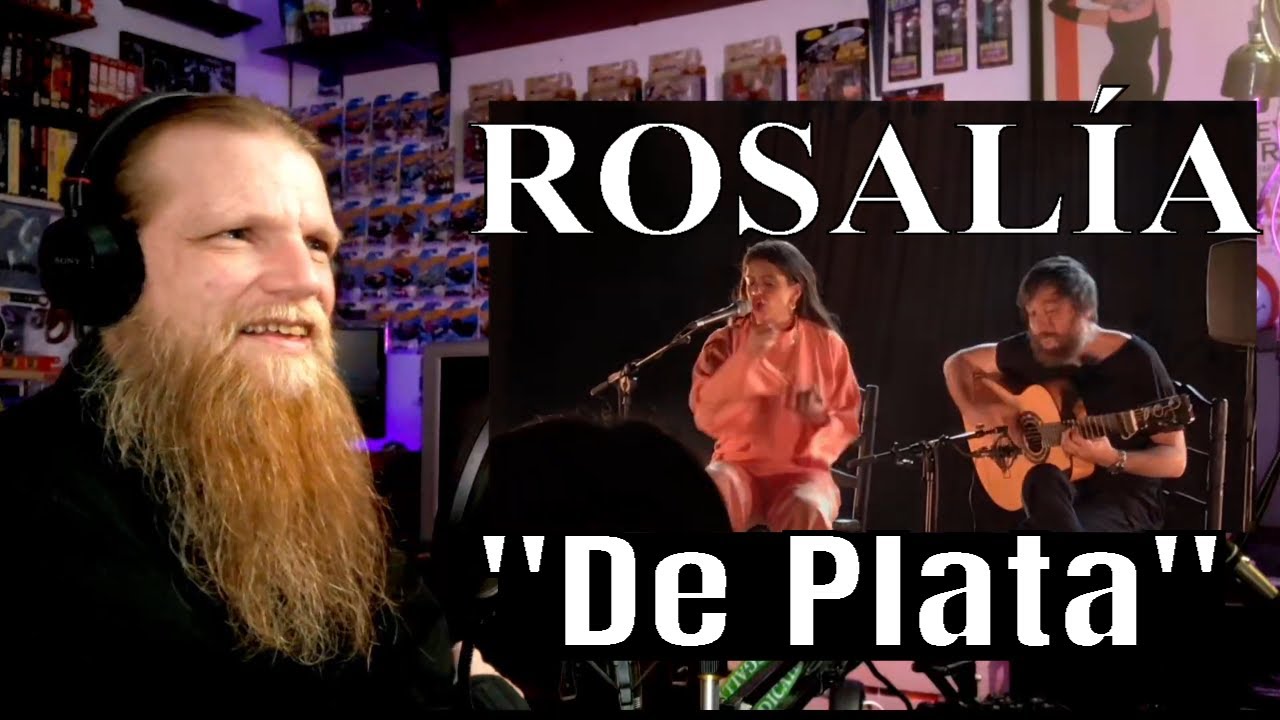 ROSALÍA - De Plata (Live From Seville) РЕАКЦИЯ | Реакция диджея-металлиста
