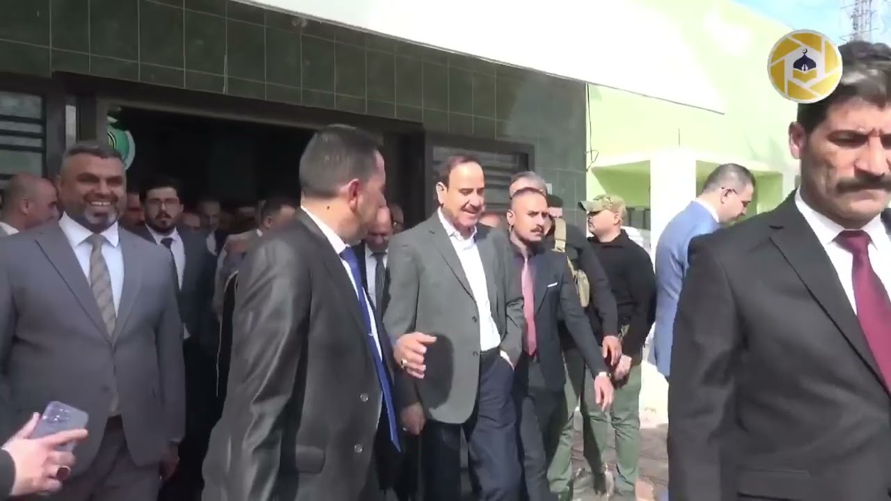 جانب من زيارة رئيس ديوان الوقف السني الدكتور مشعان الخزرجي إلى كلية الإمام الأعظم ومديرية أوقاف الأن