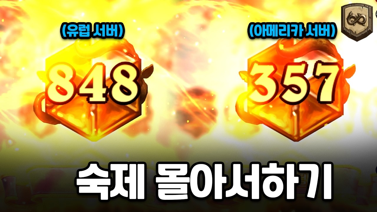 【하스스톤】할 건 해야제