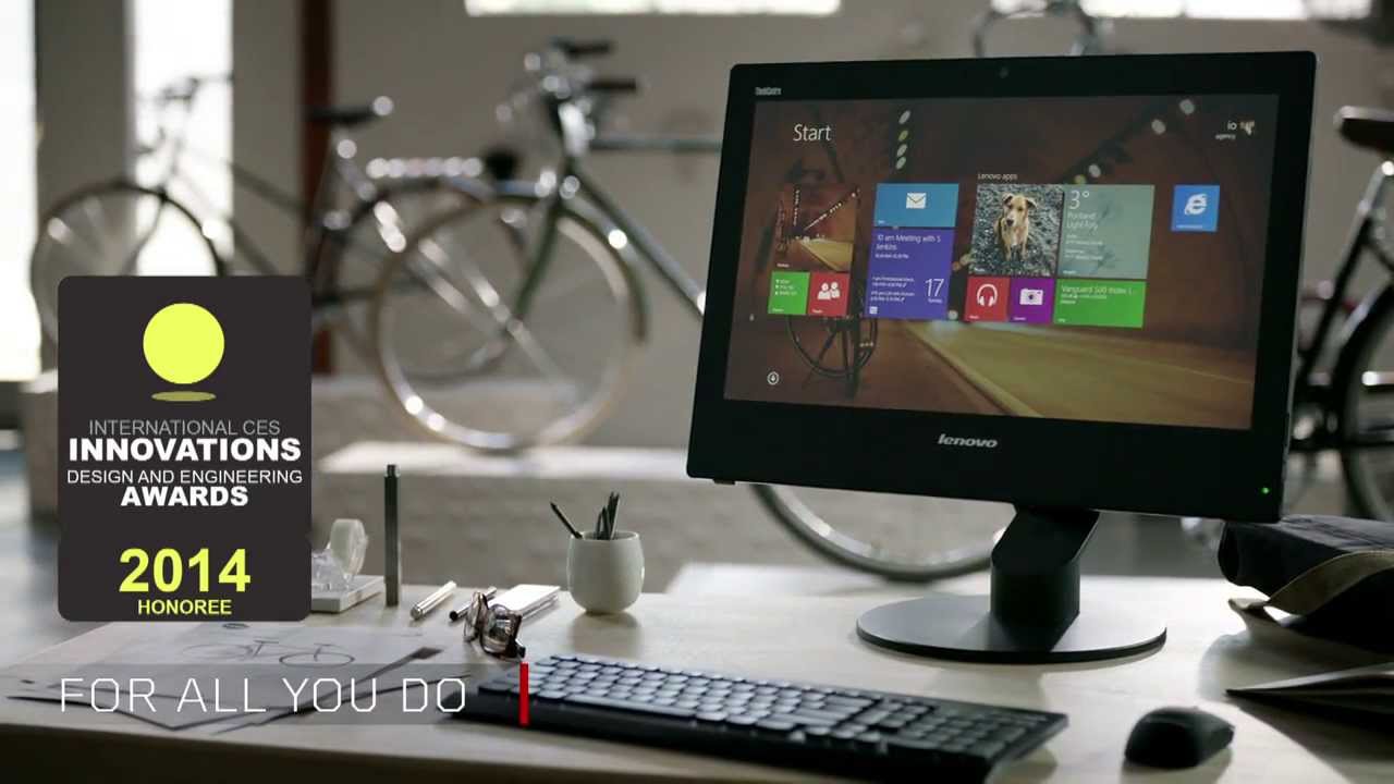 ThinkCentre E93z AIO: CES 2014 Award Honoree