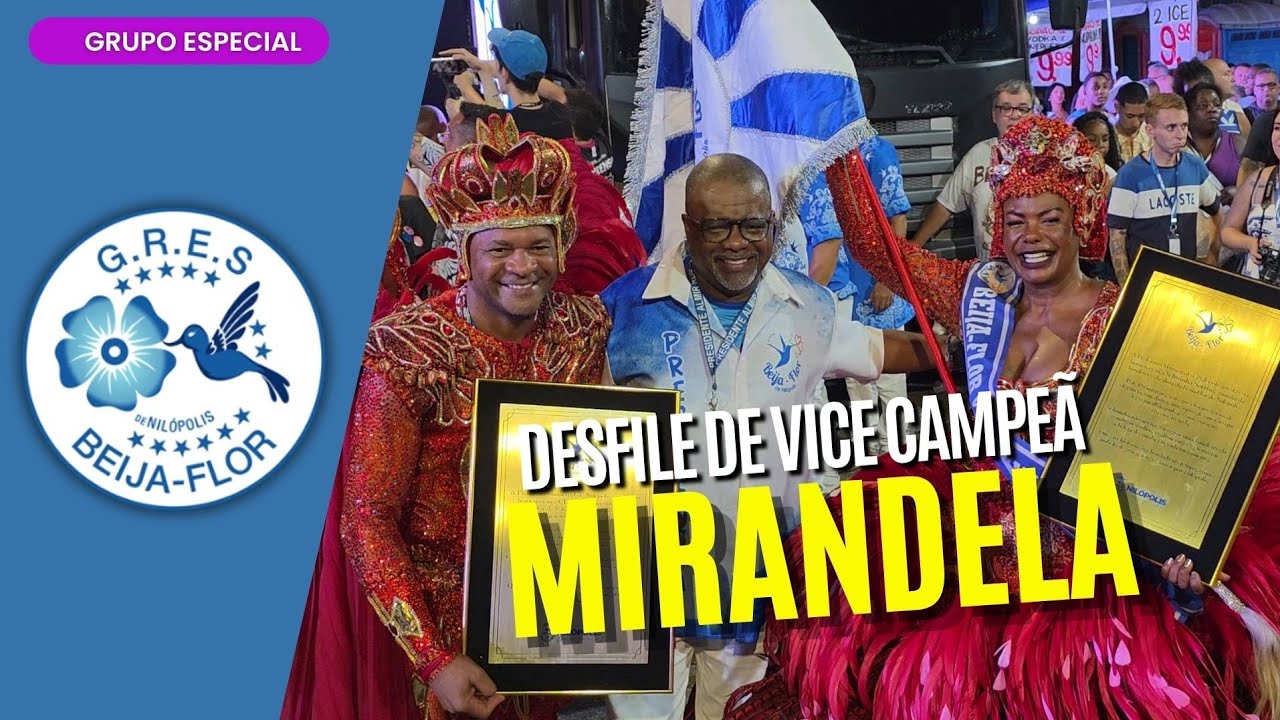 BEIJA FLOR 2026 | DESFILE DA DESPEDIDA DO CARNAVAL NA MIRANDELA | 21/03/2026