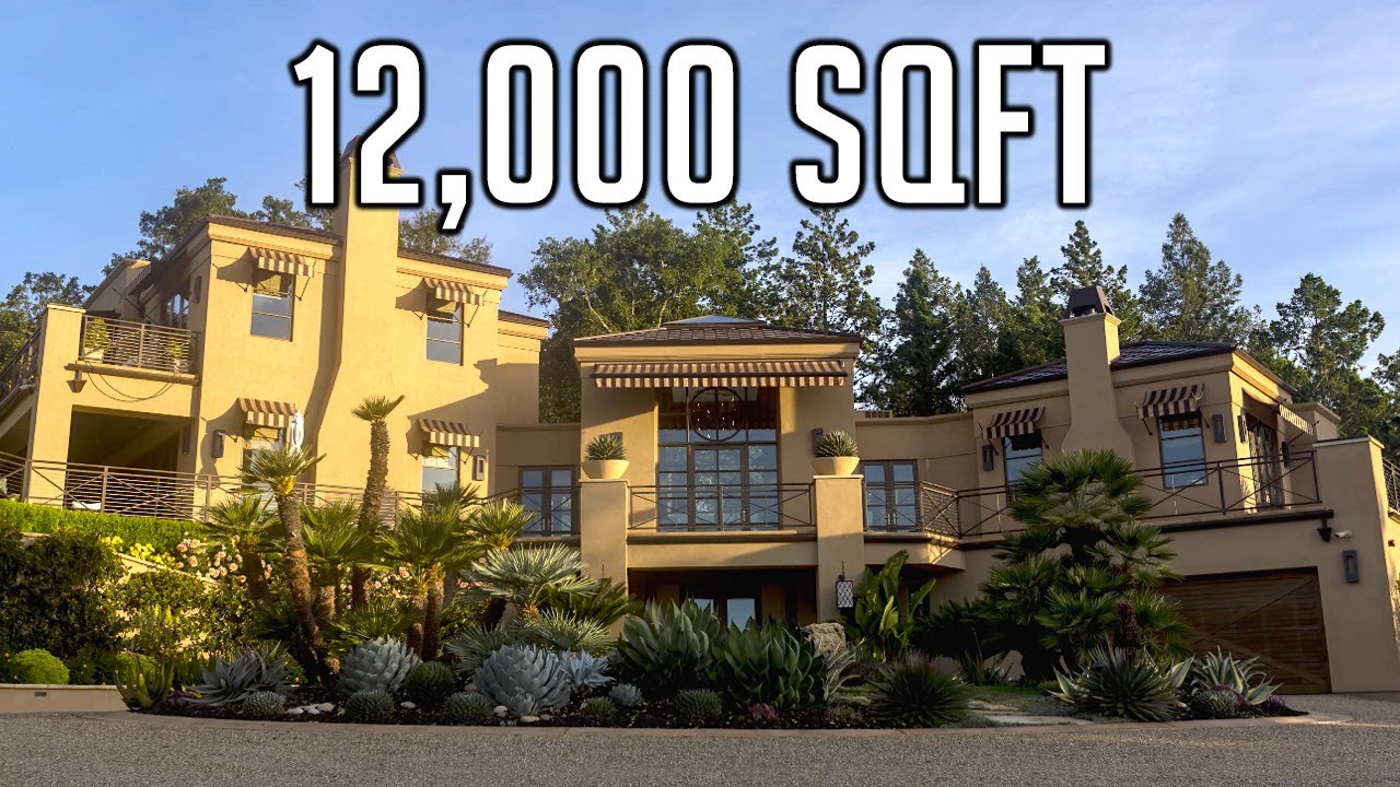 Massive Hilltop Mansion in Napa Valley, CA | Video Tour