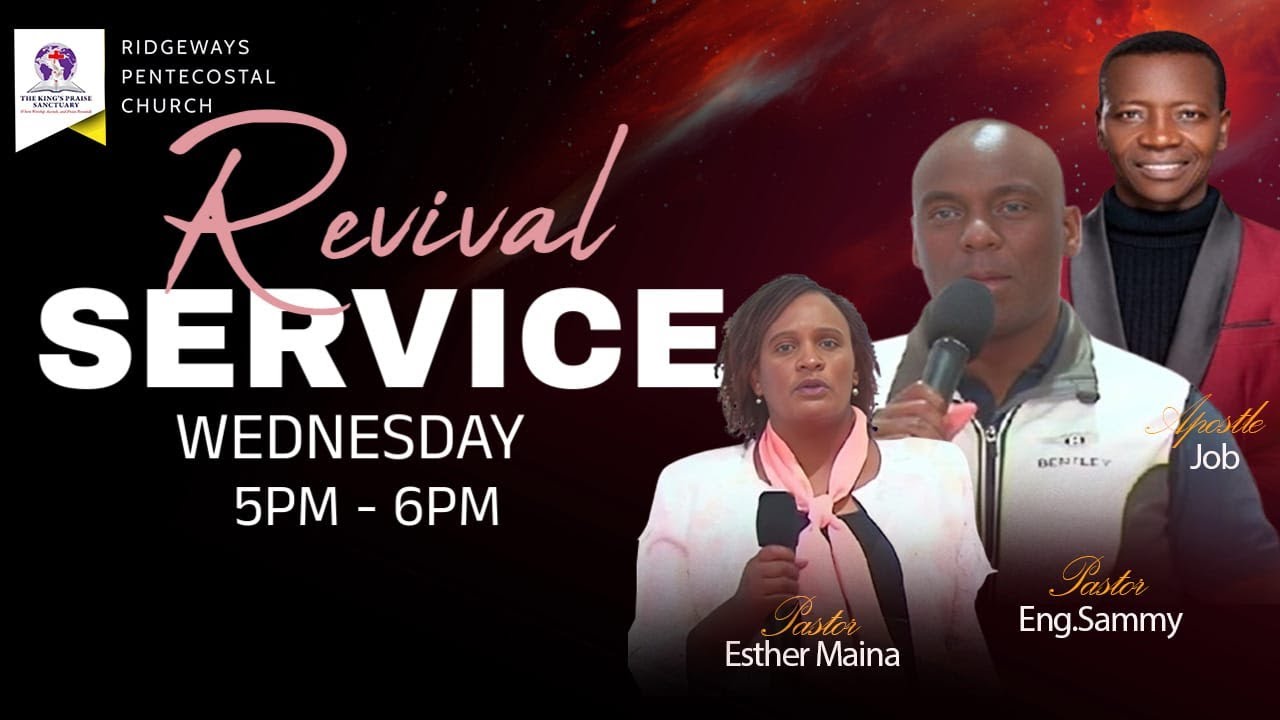 RIDGEWAYS PENTECOSTAL CHURCH LIVE STREAM - REVIVAL WEDNESDAY SERVICE, JANUARY 22ND, 2025.
