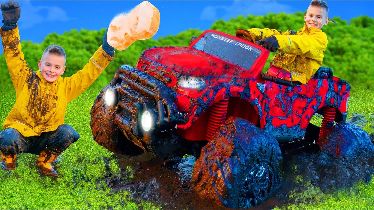 Truck at the Car Wash Stories for Kids
