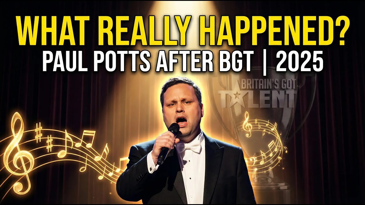 What Really Happened to Paul Potts After Winning BGT | 2025