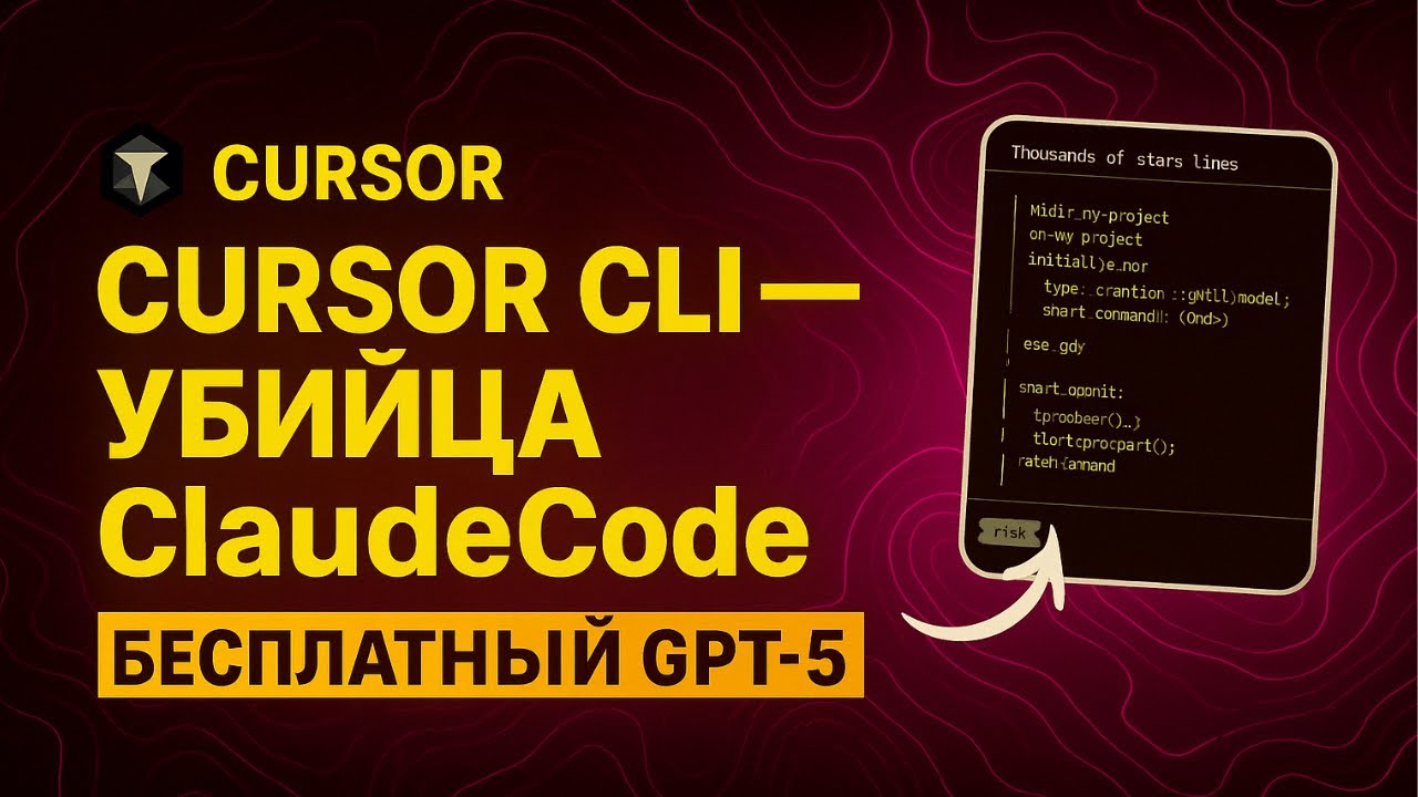 Как CURSOR CLI меняет работу с кодом прямо в терминале!