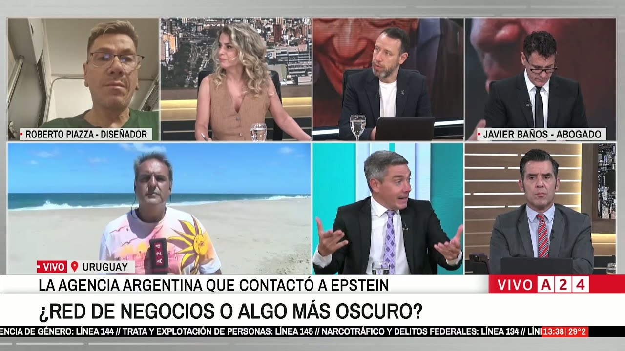 🤚 POLÉMICA POR LA AGENCIA ARGENTINA QUE ASOCIARON CON JEFFREY EPSTEIN
