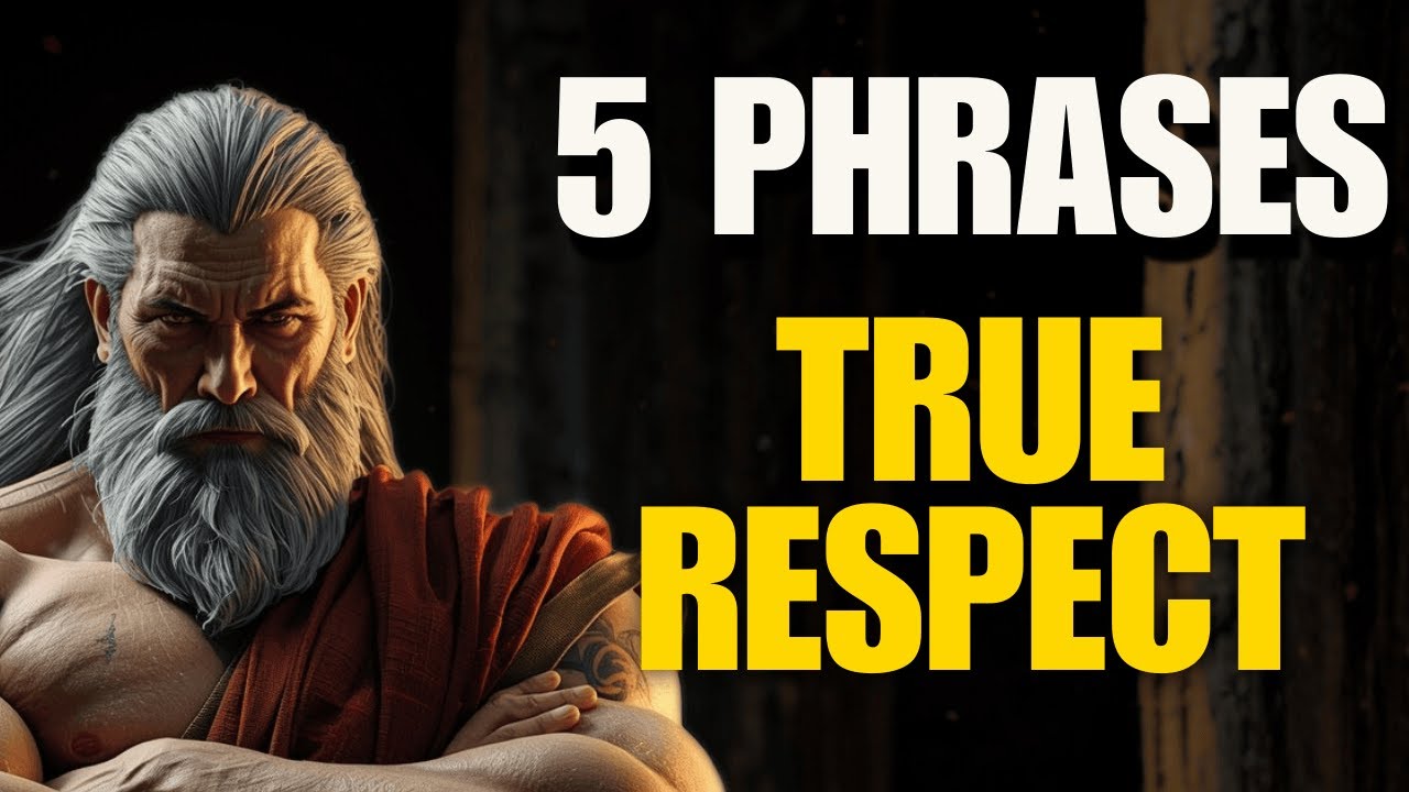 How to Make Anyone Respect You Without Saying Much | Ancient Stoic Secret