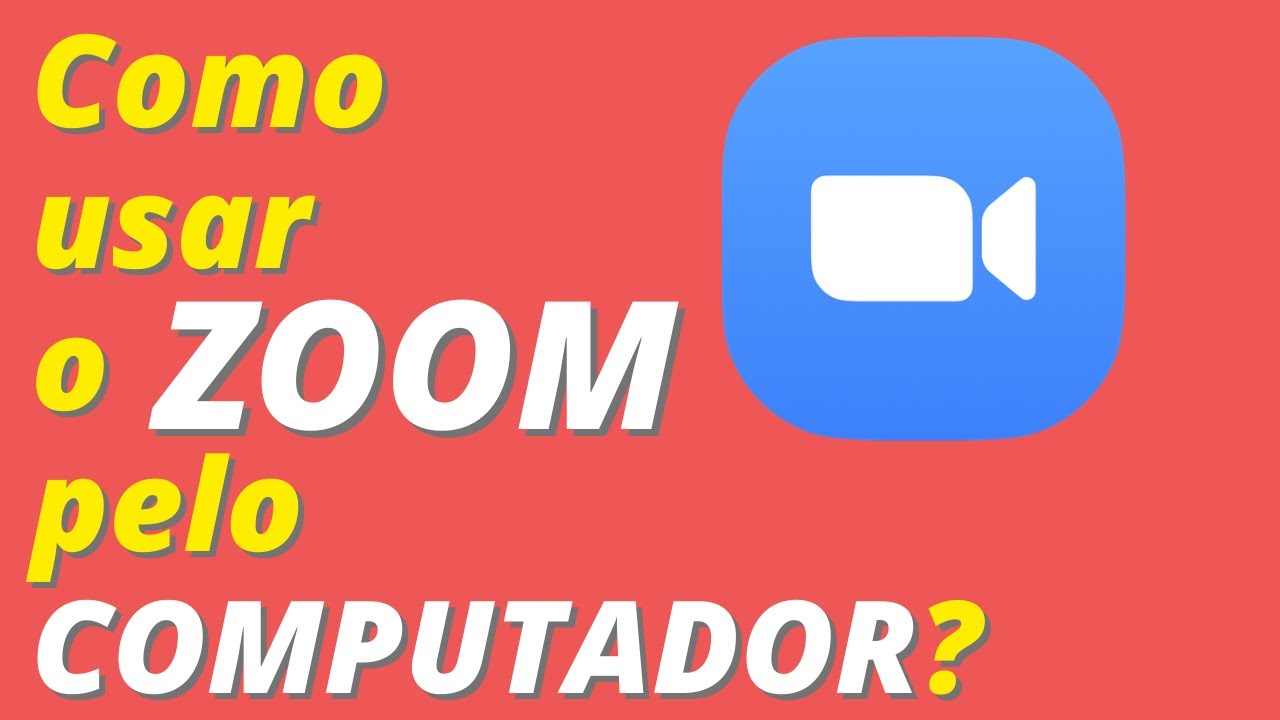 Como usar o ZOOM pelo COMPUTADOR - Como usar o ZOOM no NOTEBOOK