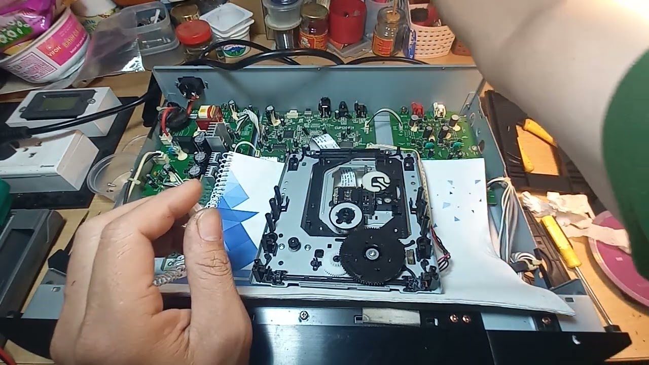 Sửa chữa đầu cd #marantz #cd5004