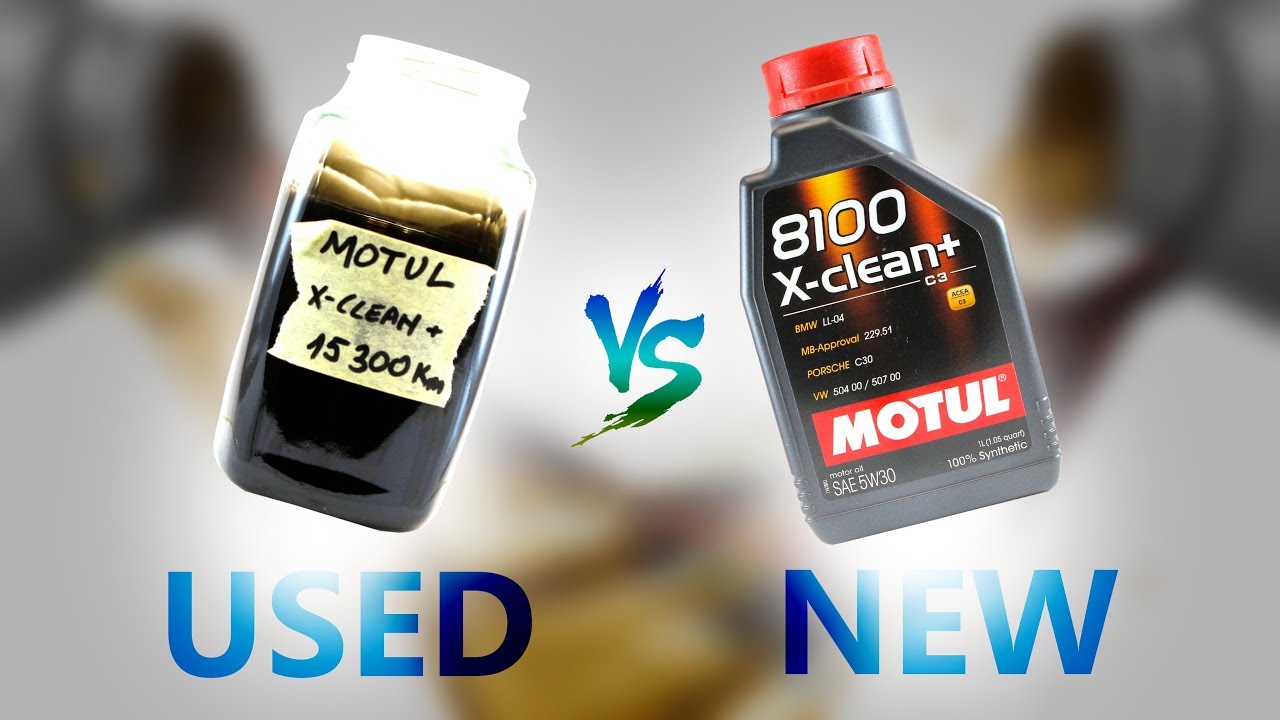 Motul 8100 X-Clean+ UZAT vs NOU