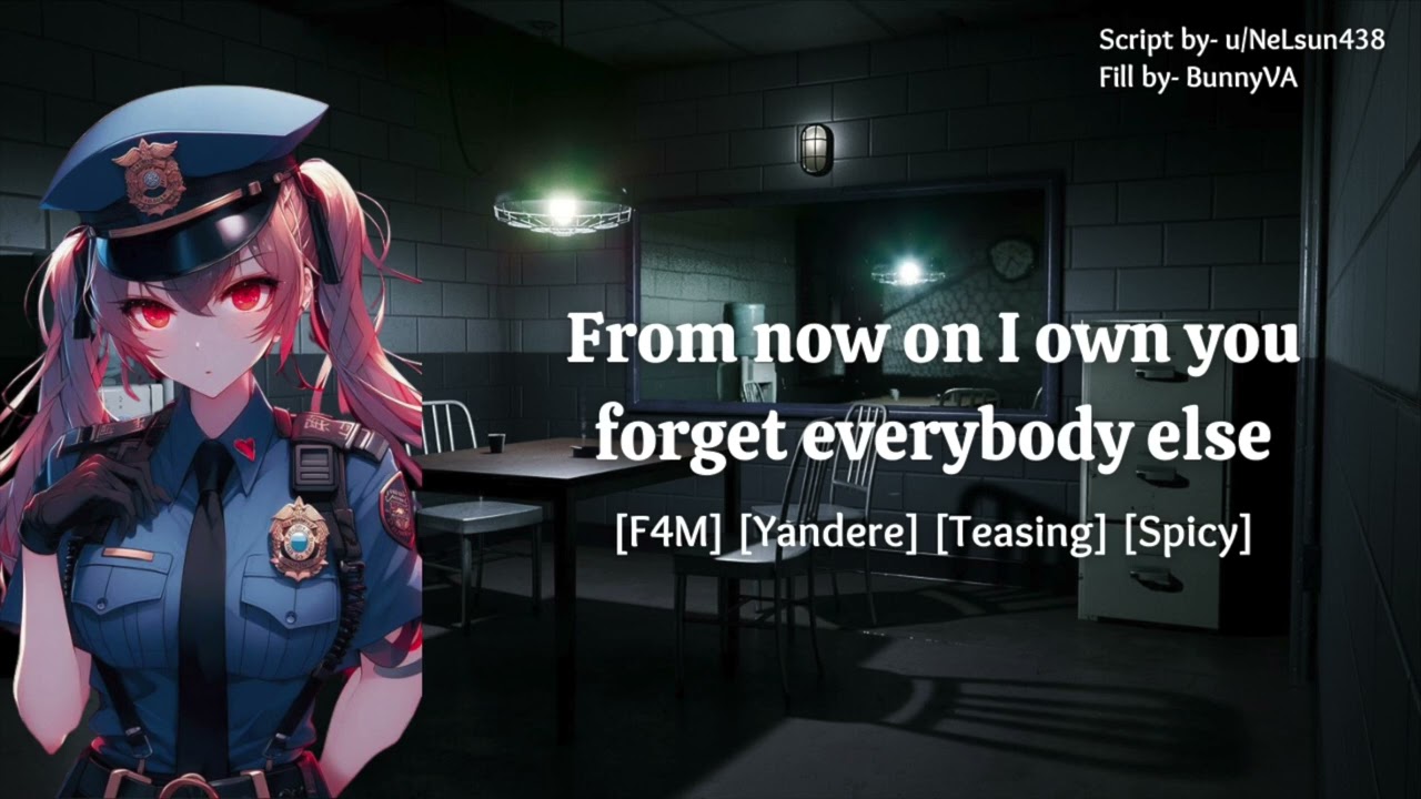 [F4M] Yandere Police Officer makes you her good obedient boy ASMR Roleplay