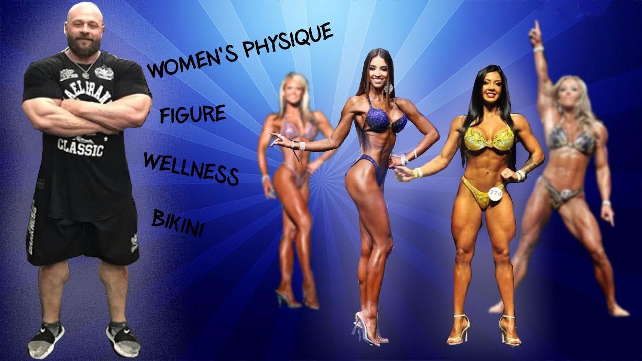 CATEGORIAS DO FISICULTURISMO FEMININO | FABRICIO PACHOLOK