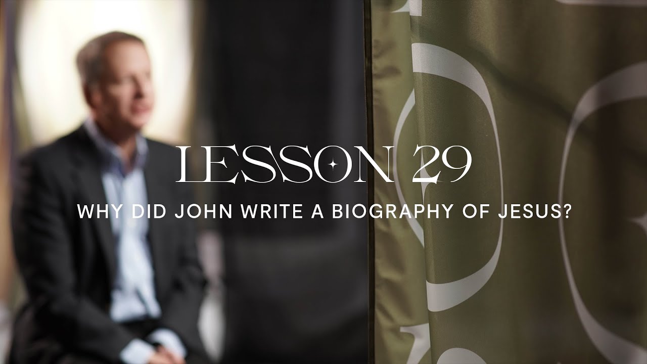 Why Did John Write a Biography of Jesus?